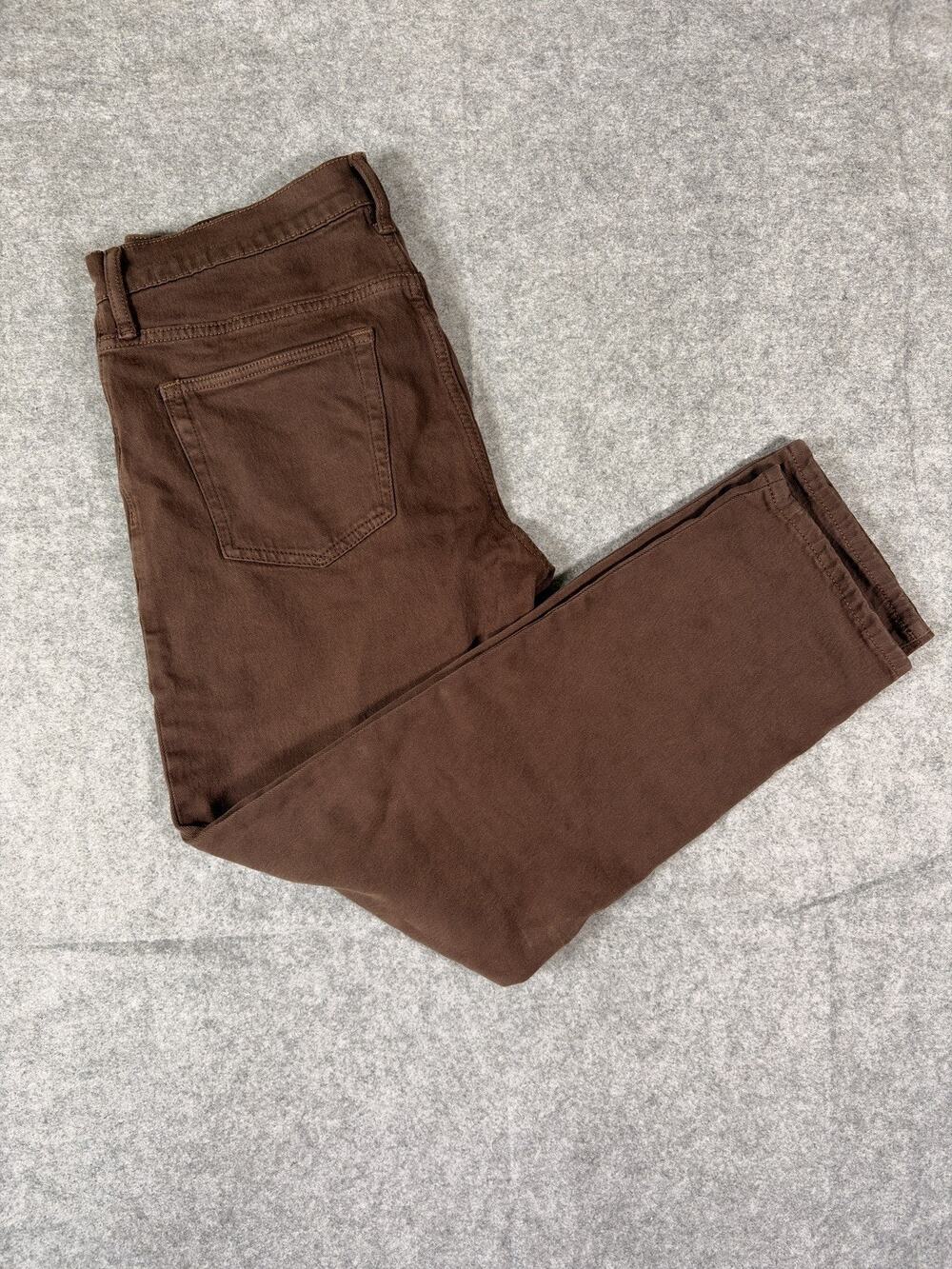 Gap Straight Fit GapFlex Men’s Brown Jeans 31x30 Stretch Denim Pants
